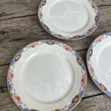 3 assiettes Digoin - Art déco