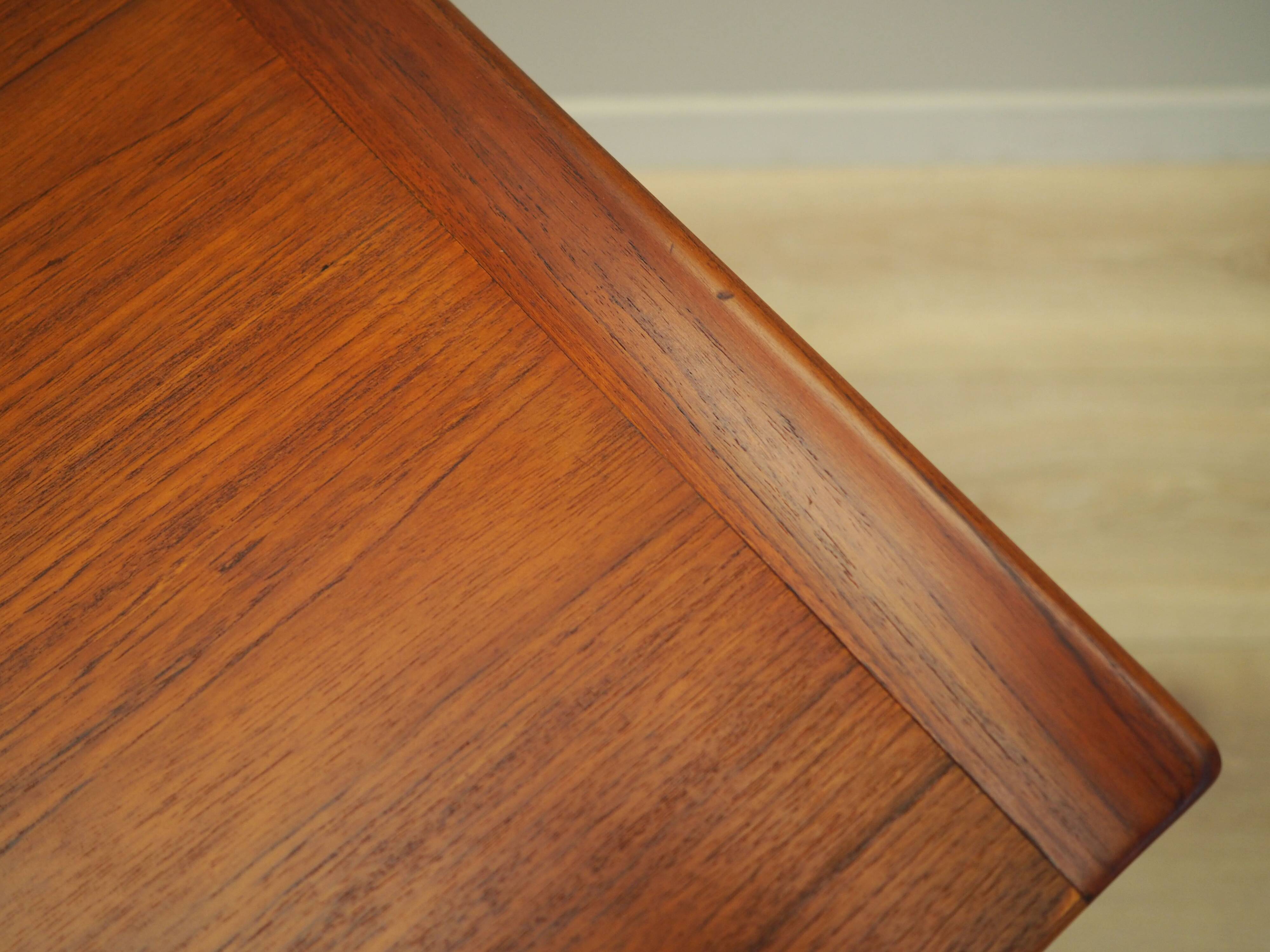 Teak coffee table, Danish design, 1970s, production: Denmark