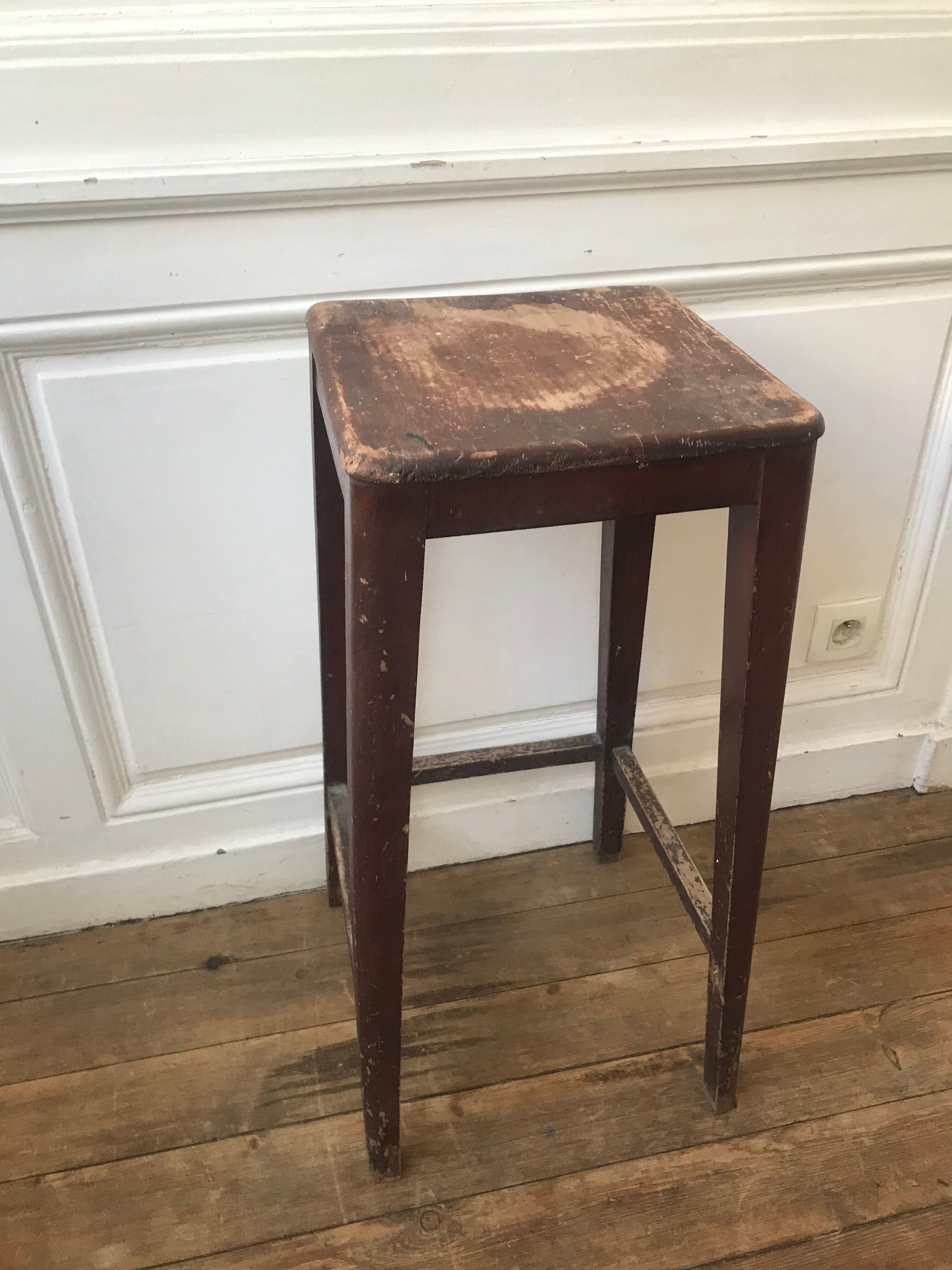 Rustic stool