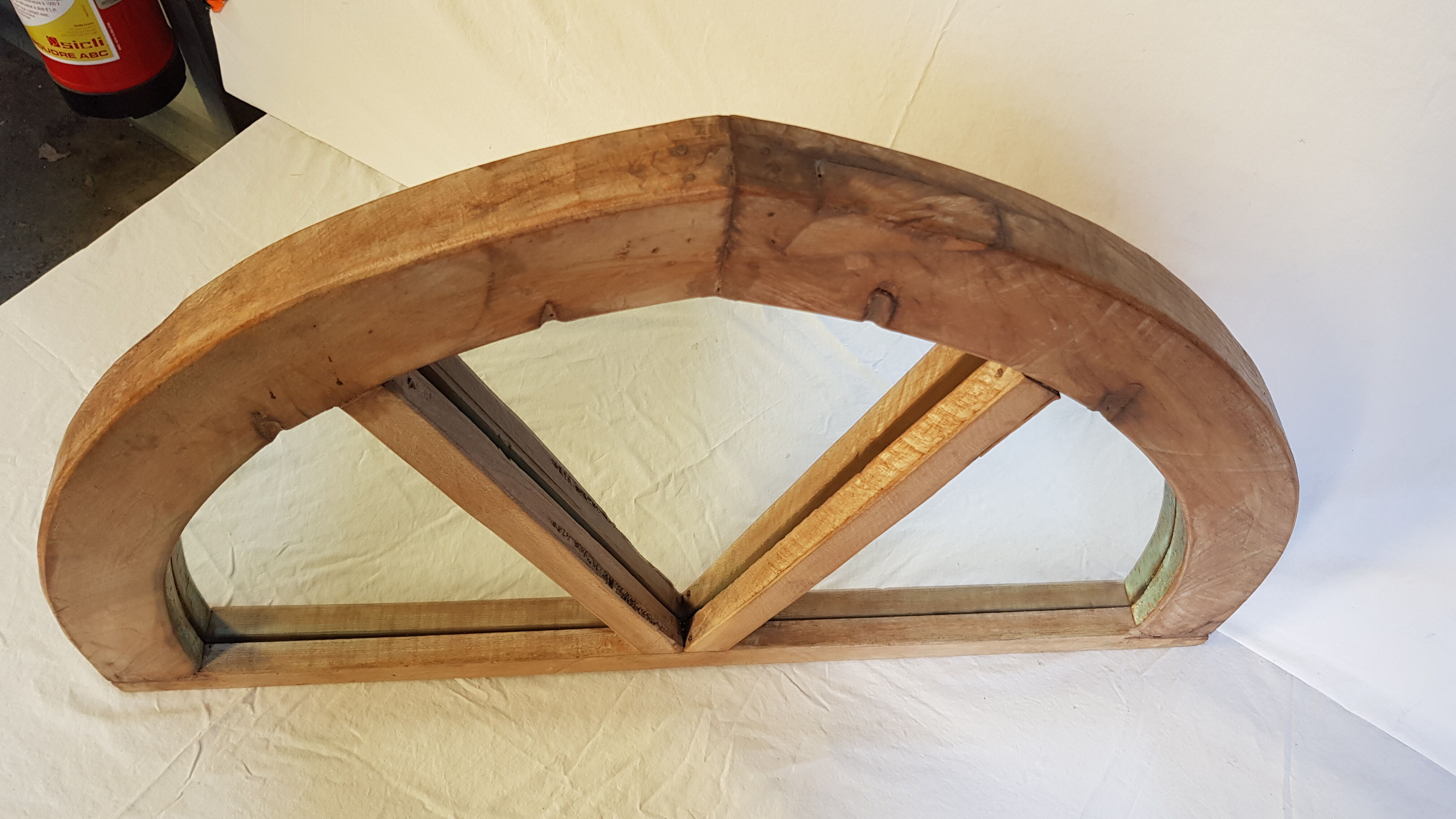 Mirror - teak window