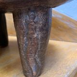Monoxyle Quadripod Stool Animal Decor