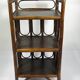 ETAGERE en ROTIN années 70