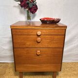Mid-Century Retro Vintage Teak Small Cabinet by Stag – 1970 Versatile