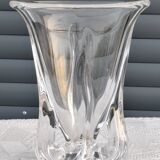 Crystal vase from the 1960s/70s, signed