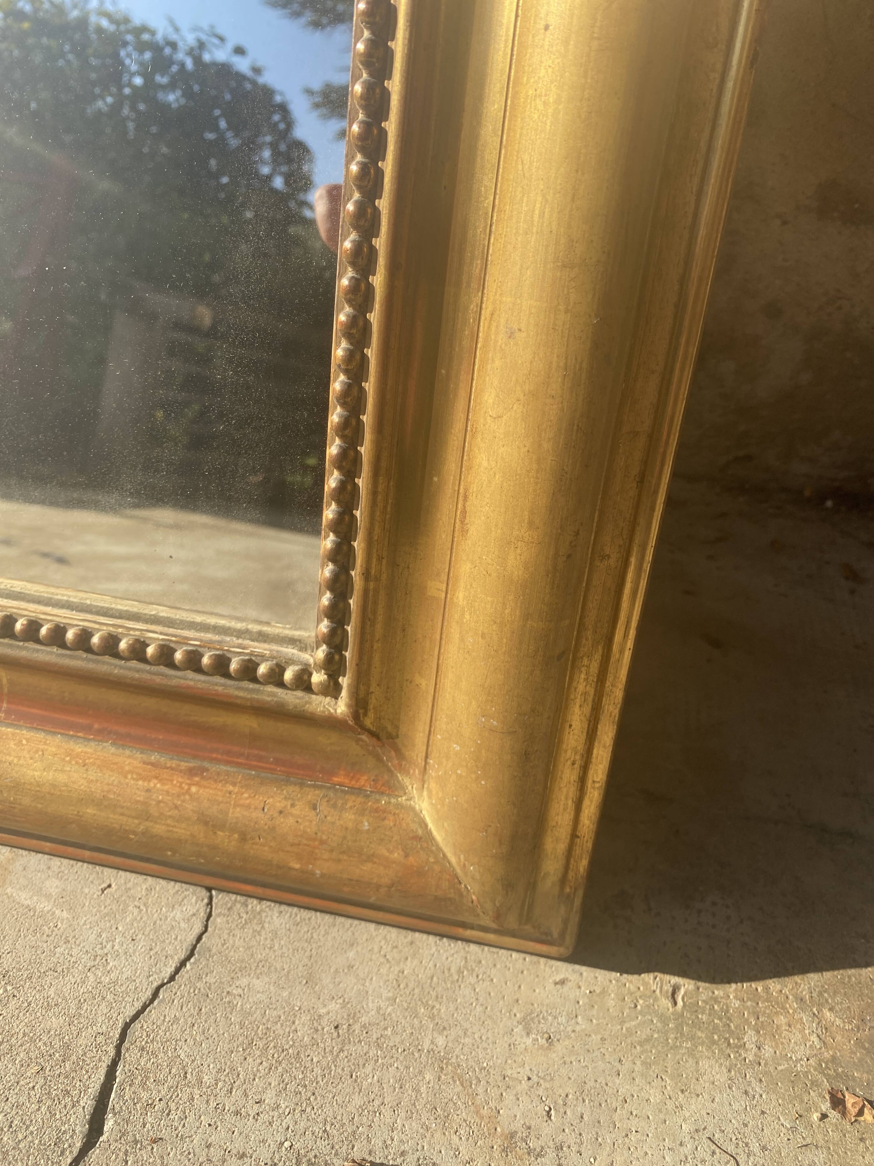 Louis Philippe gilded mirror 140x98