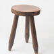 Wood tripod stool