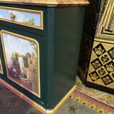 Buffet Saint-Hubert painted