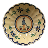Signed Breton decor bowl