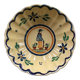 Signed Breton decor bowl