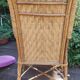 Vintage rattan armchair