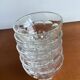 Lot de 5 coupelles verre transparent - vintage