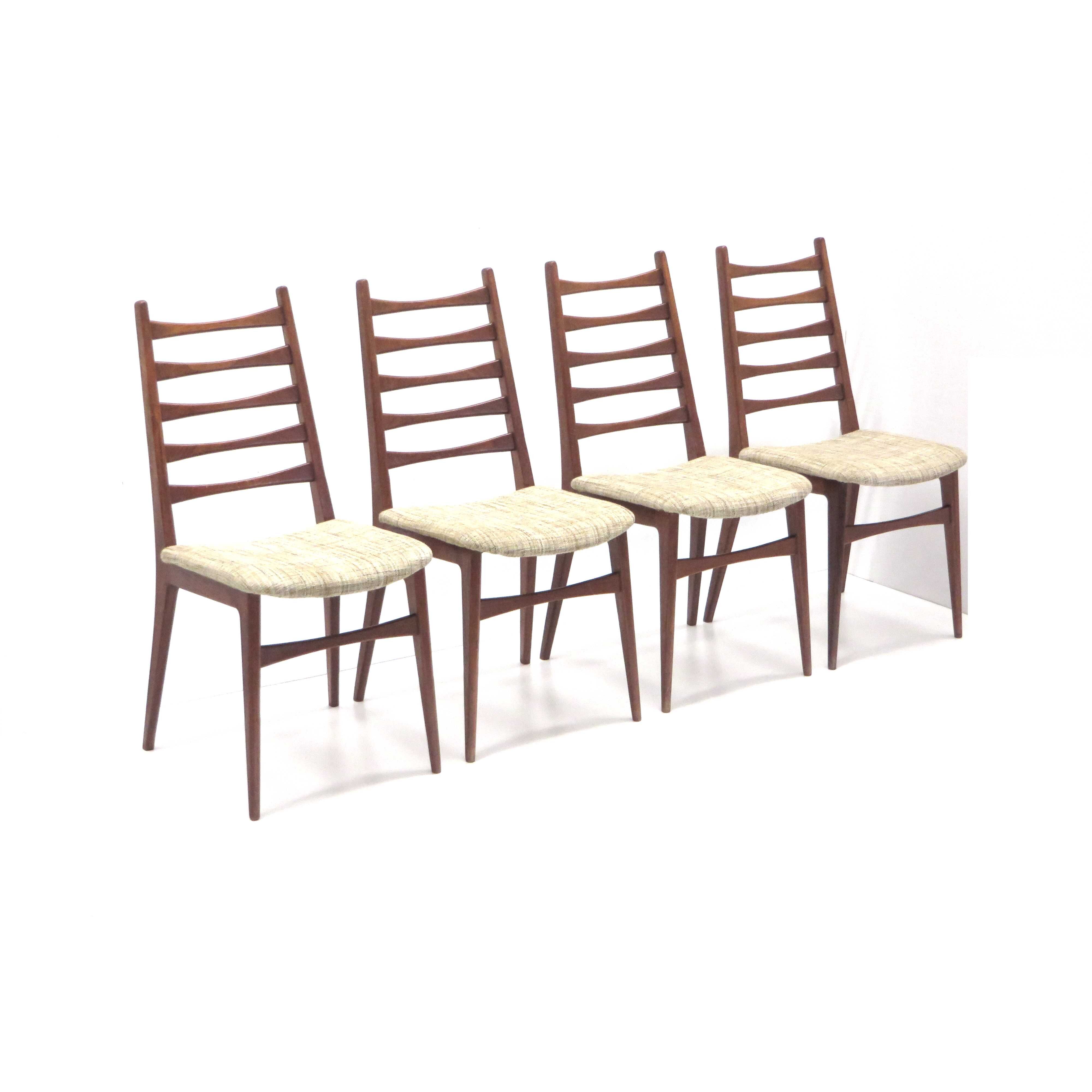 Série de 4 chaises vintage