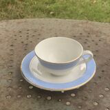 Coffee service, composed of 17 pieces, Poreylor, l amandinoise, vintage