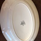 Former flat porcelain pattern Josiane Digoin