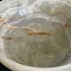 Large vintage hand-carved onyx bowl