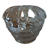 Vase bouquetière en verre Liège 18e siècle