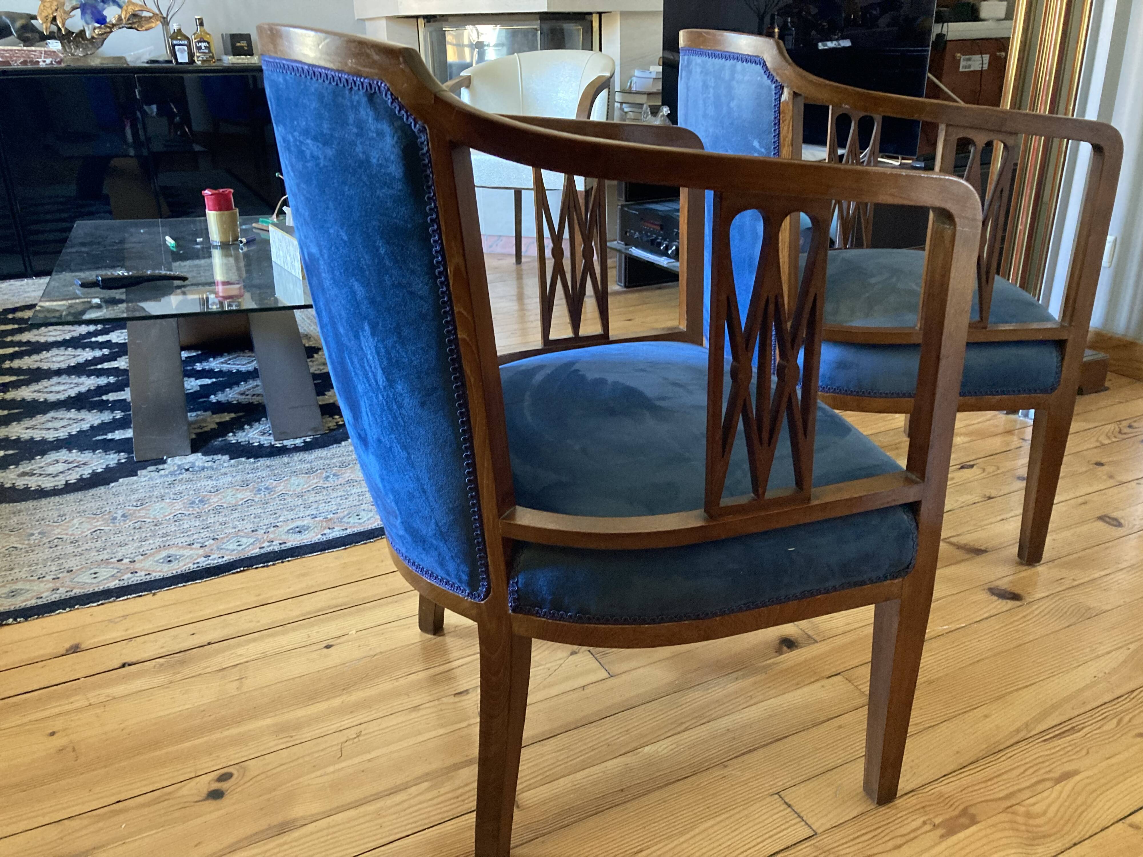 Pair of armchairs from the 1930s in excellent condition
