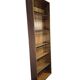 Armoire en bois peu profonde / bibliothèque / vitrine vintage