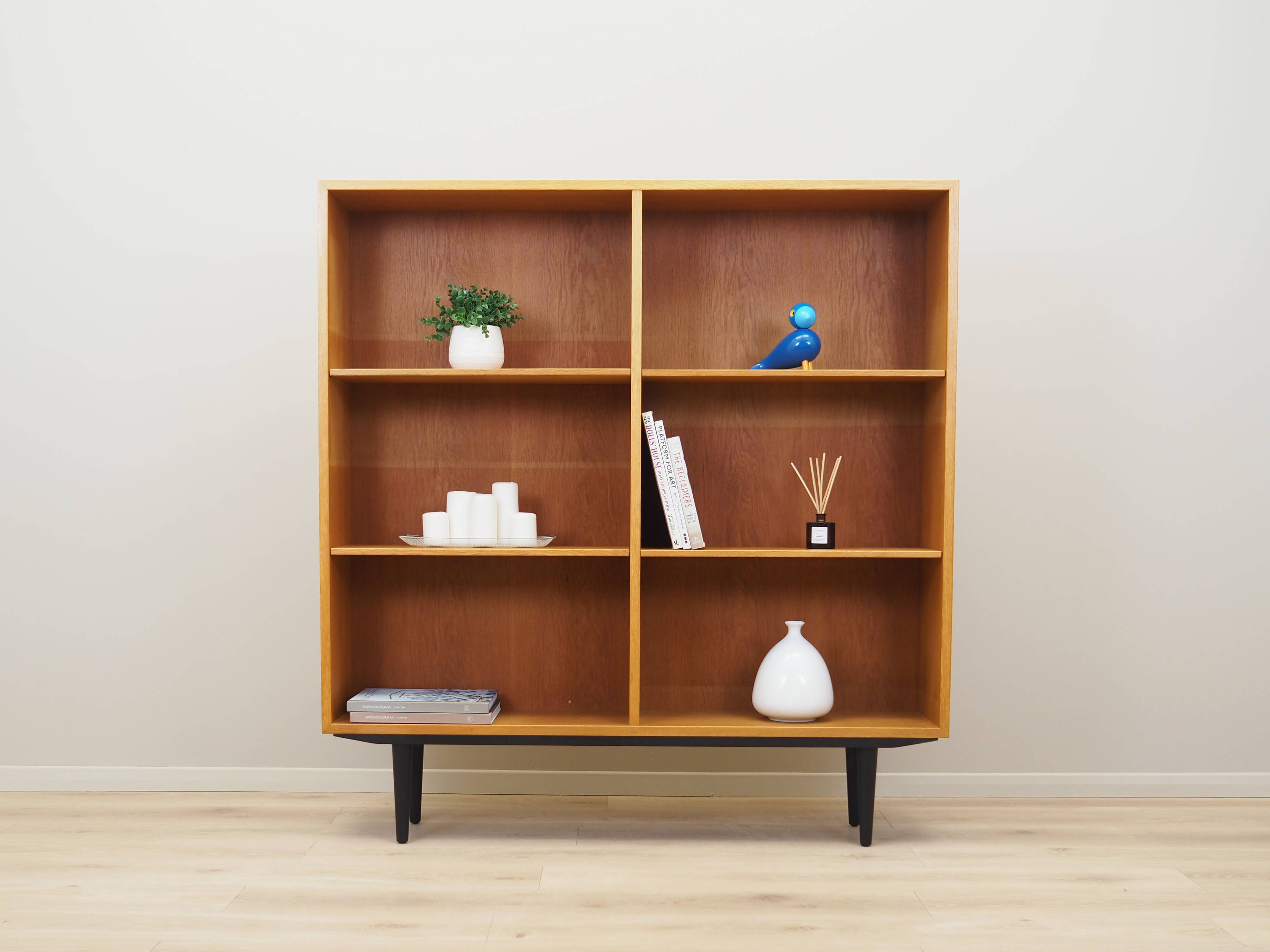 Ash bookcase, Scandinavian design, 1960s, designer: Børge Mogensen, manufac