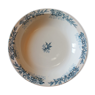 Hollow round flat Iron earth Blue thistle Longwy