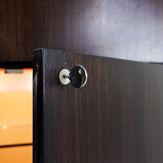 Wooden bar cabinet - Belgium 1970