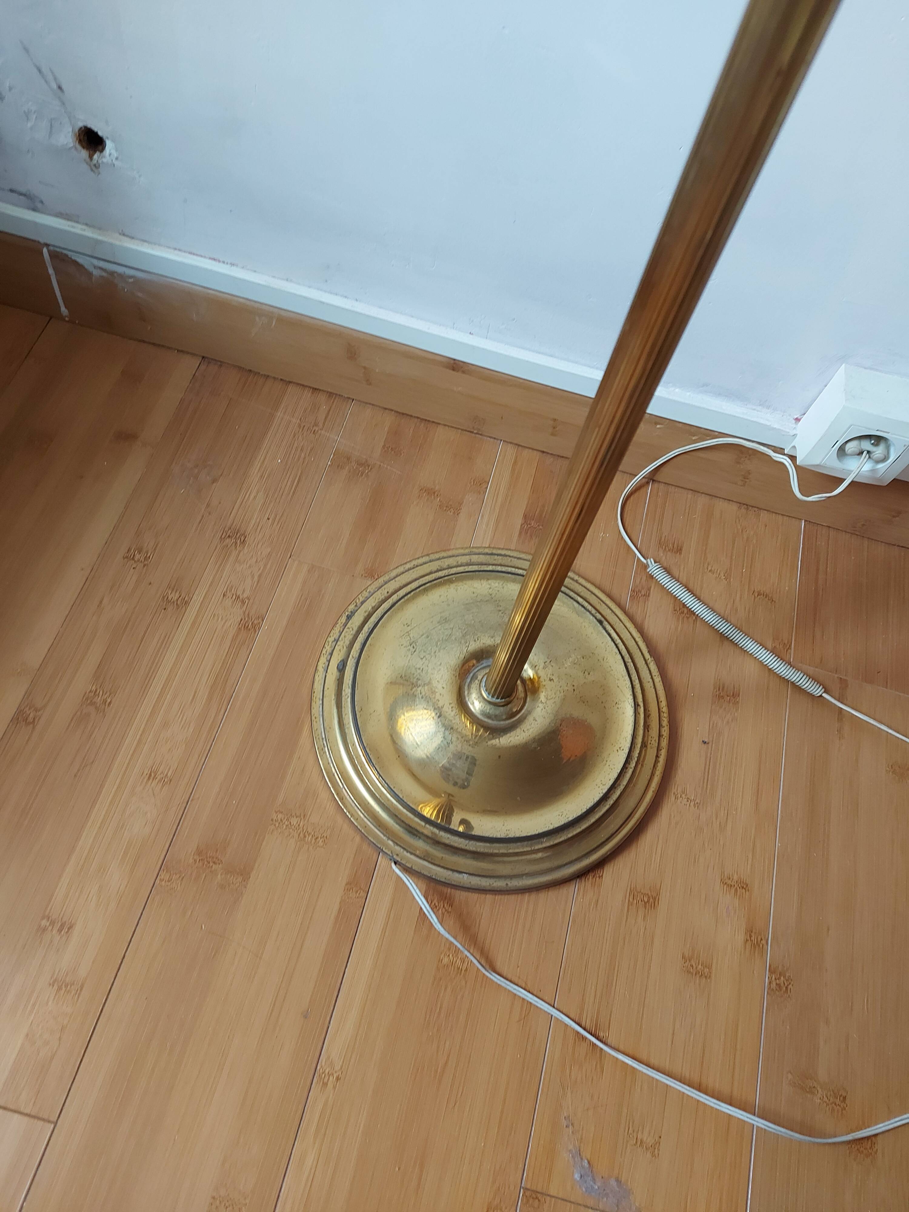 Vintage lamp lamp 3 brass lights