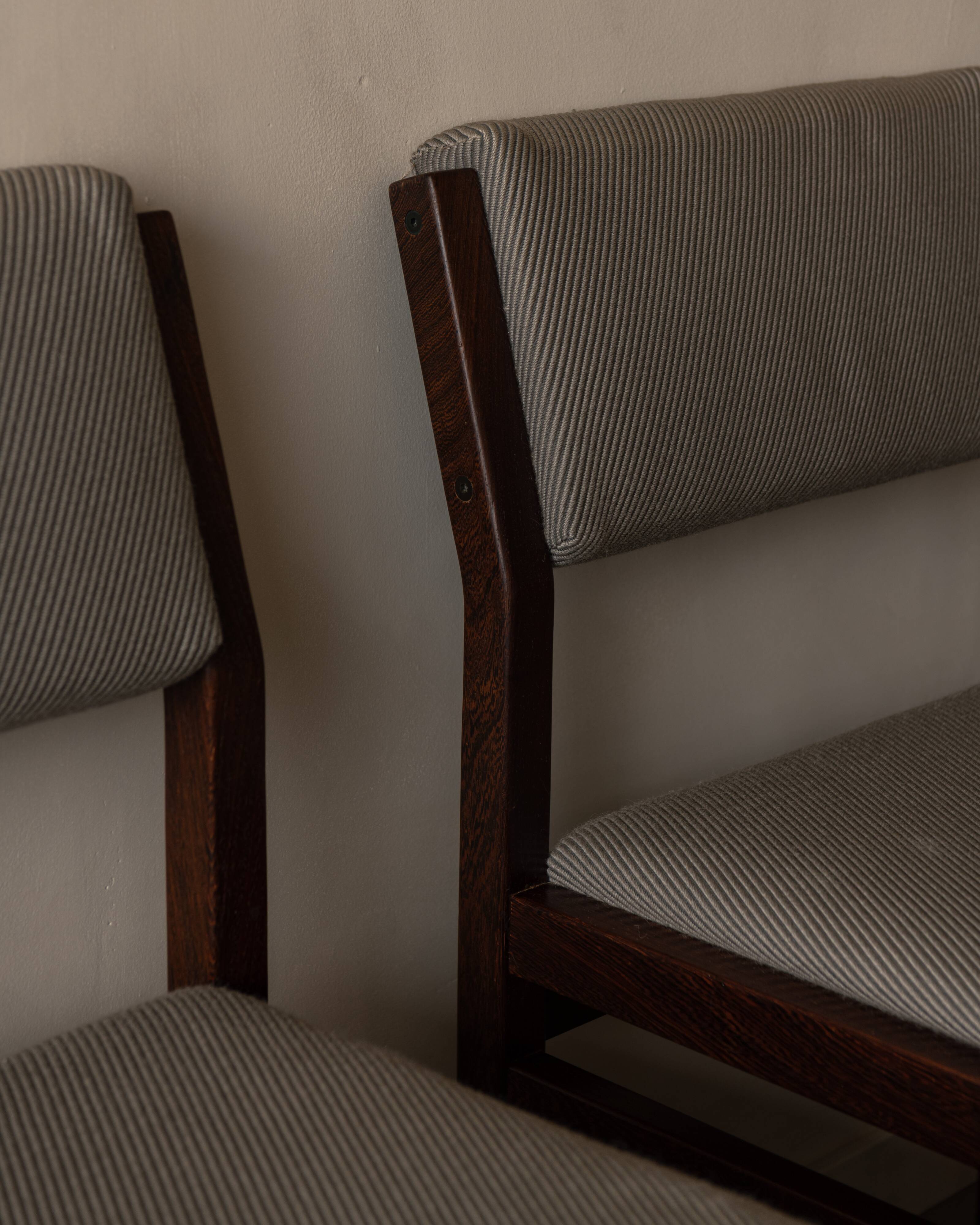 Set de 6 chaises de salle à manger Pastoe SA07 par Cees Braakman – Série japonaise, 1960
