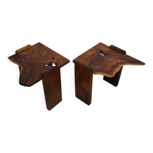 Paire de tables basses