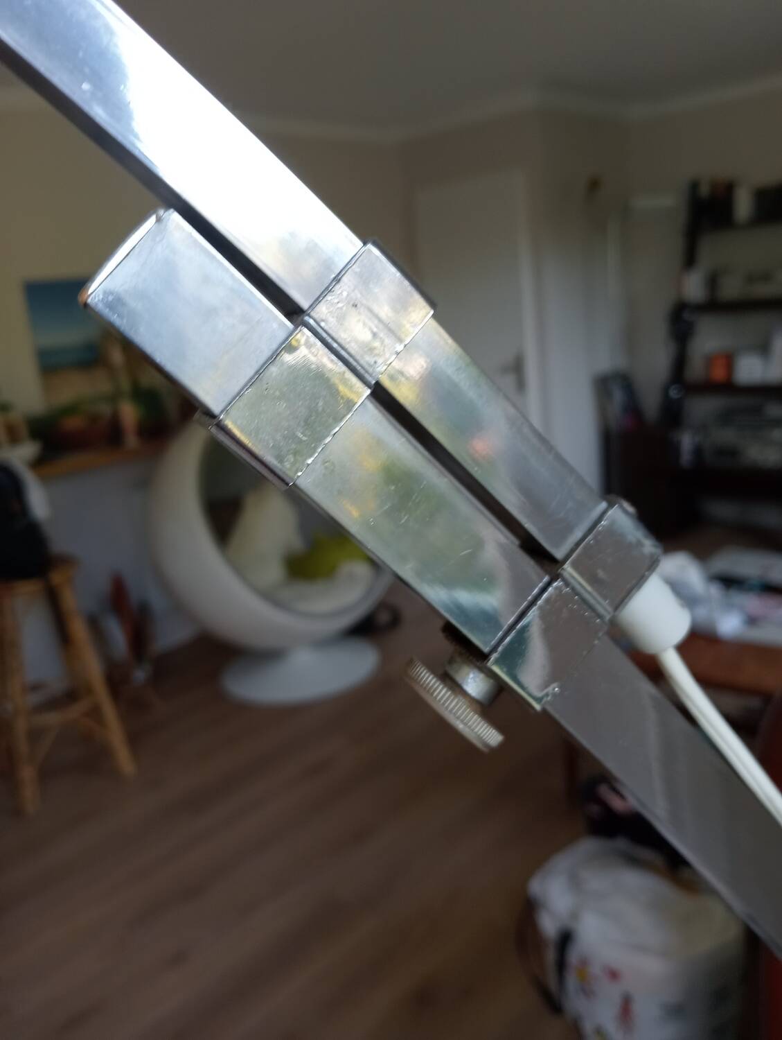 Reggiani 70s arc floor lamp