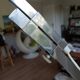 Reggiani 70s arc floor lamp
