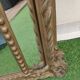 Antique golden mirror with parcloses napoleon iii