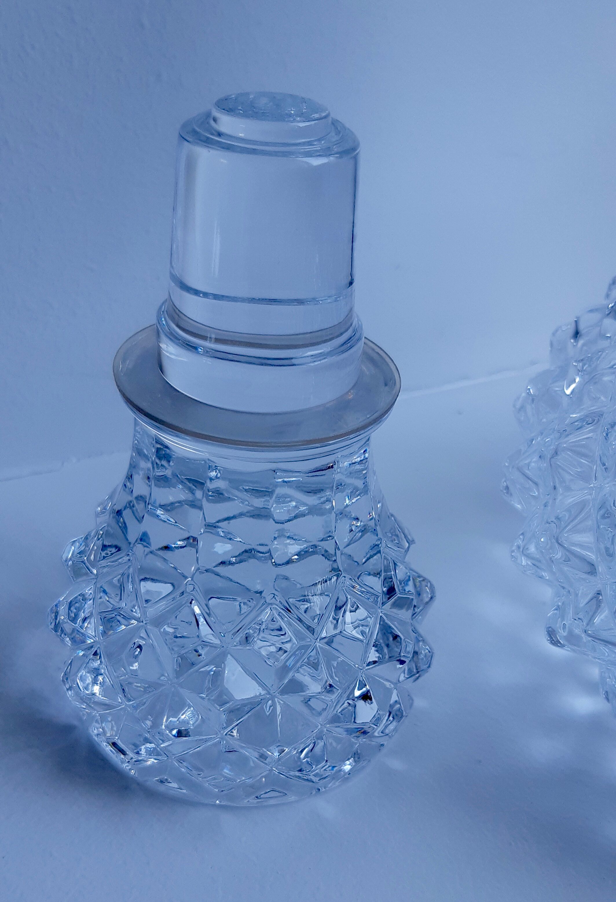 Crystal wine decanter 50s