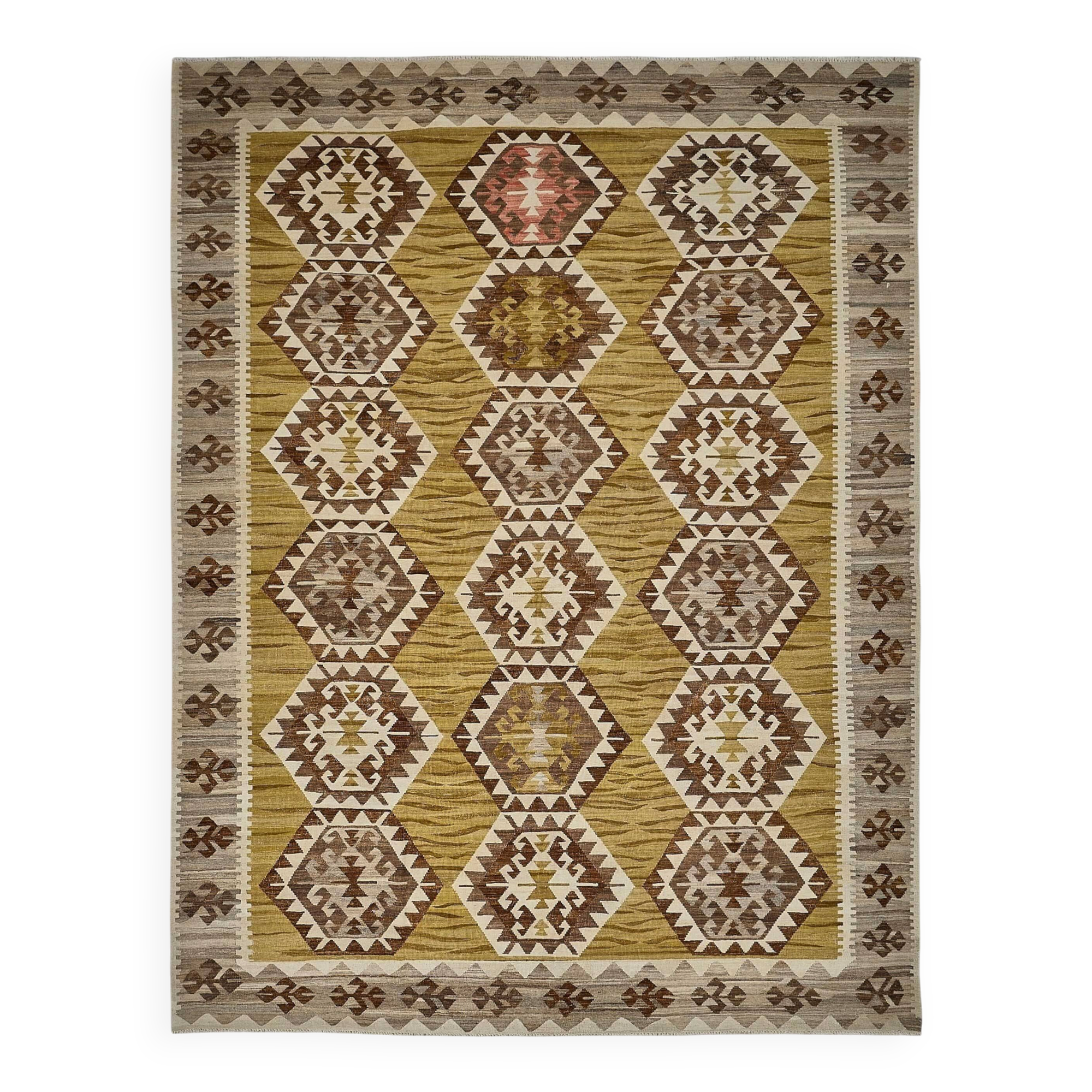 Contemporary Tribal Decorative Kilim 316 cm x 421 cm