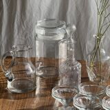 Mini glass pitcher H14