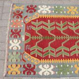 Handmade Small area kilim rug