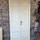 Pair of antique partition doors