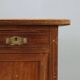 Bureau Liberty en acajou avec cuir et incrustations