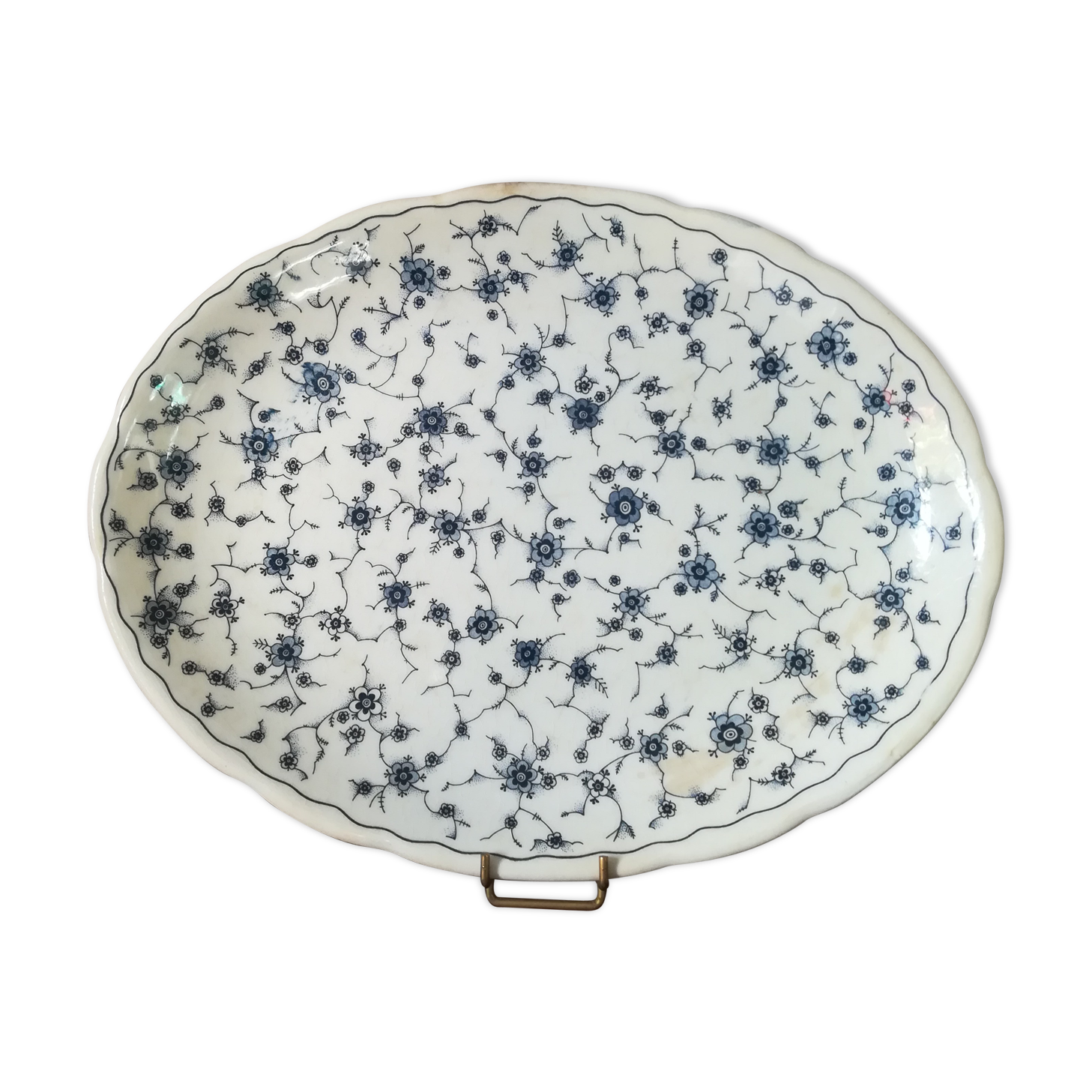 Oval English dish