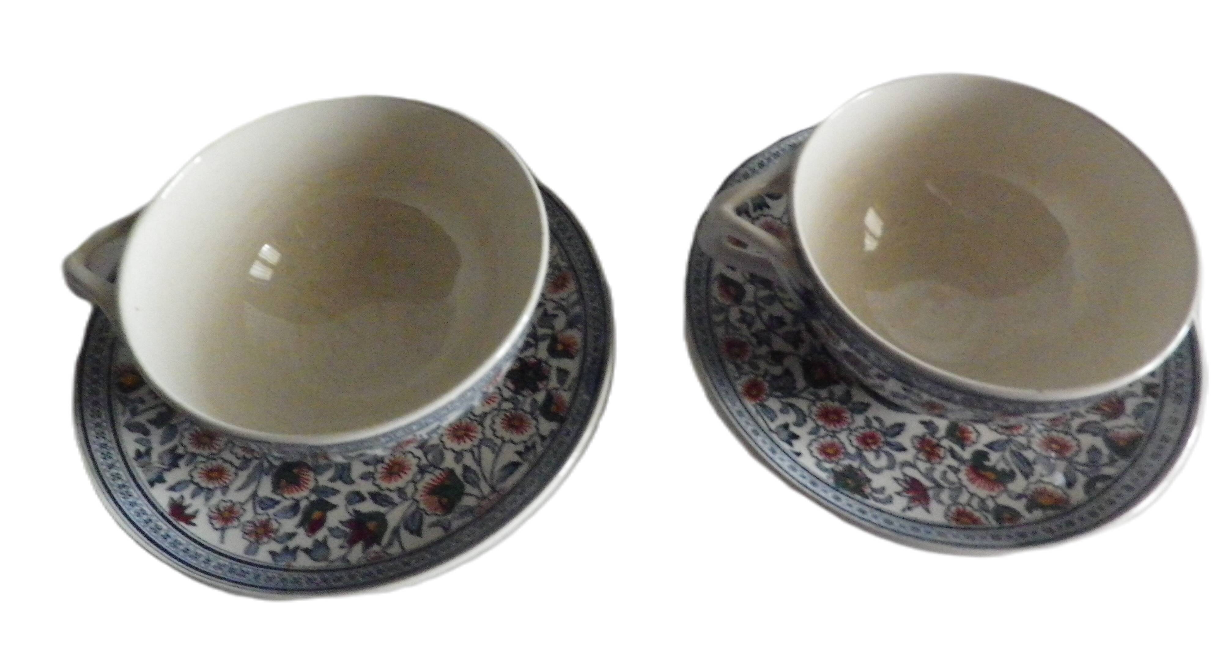 Gien cashmere lunch set