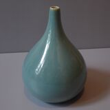 Celadon blue soliflore vase