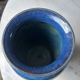 Accolay decorative vase, French ceramic 1960