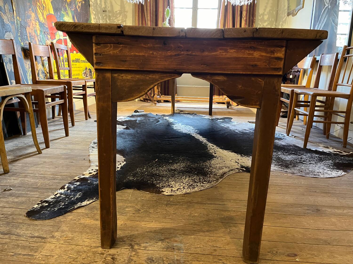 Large farmhouse table