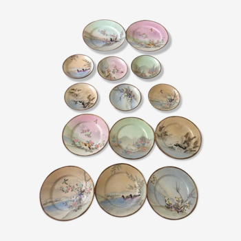 Japanese plates in faïence