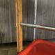 Service trolley rolling table Platex Textable red 70s Space Age