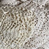 Plaid, crochet blanket 75X150 cm
