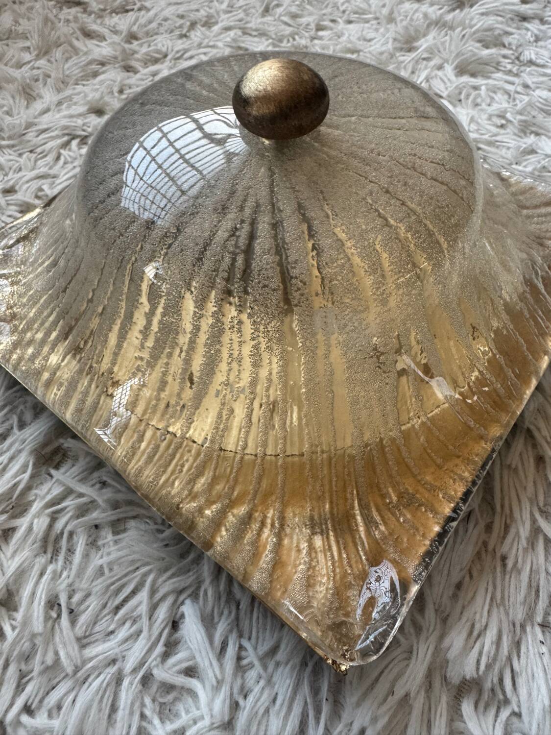 Murano glass wall sconce from the 1970s