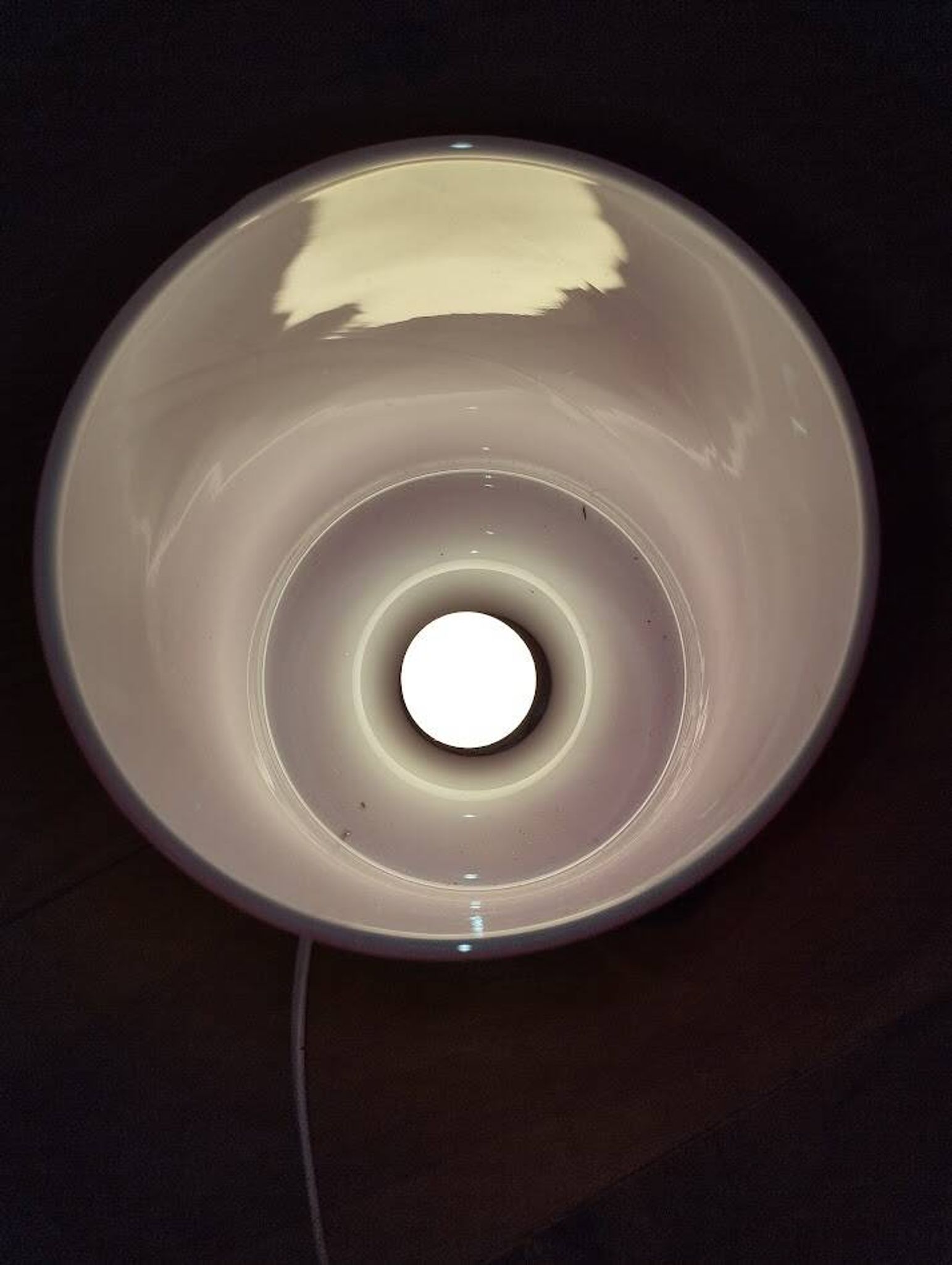 Lampe ikea gavik – blanche – design scandinave