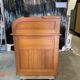 Double box oak cylinder desk early twentieth century (1930/1940)