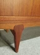 Scandinavian high-design line in teak