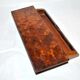 Wooden magnifying glass pen tray - Fountain pen pens in tuya